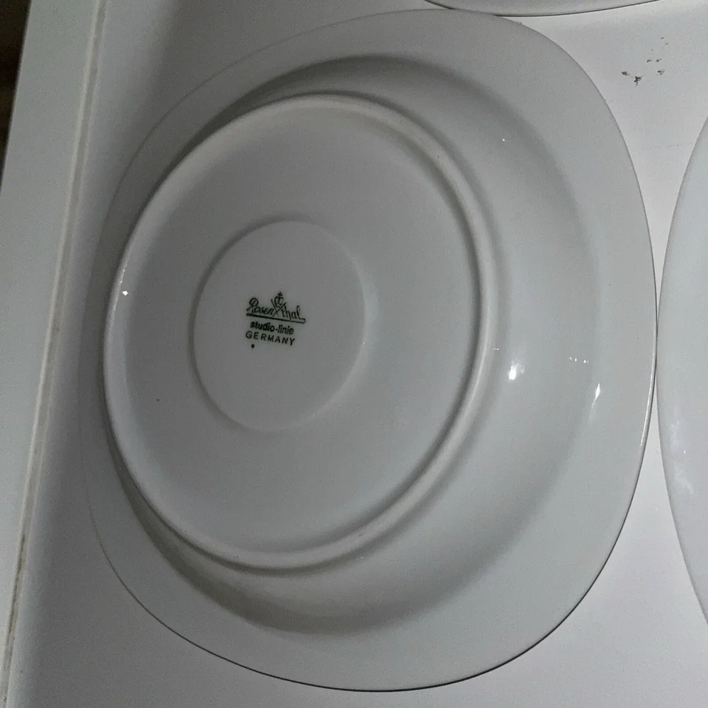 Timo Sarpaneva for Rosenthal. Rare Suomi porcelain 3 ~ Side plates, 1970s- 1980s
